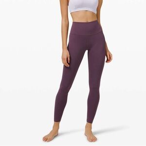 Lululemon Wunder Under Leggings Size 4 Grape Thistle